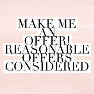 I’ve made an offer....the price!  Your turn!